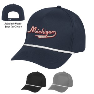 Caddie Cotton Twill Rope Cap 1 Caddie Cotton Twill Rope Cap 1