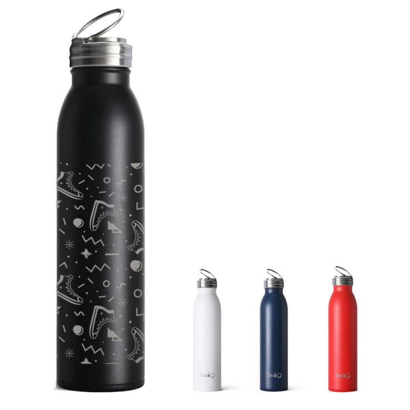 20 Oz. Full Laser Swig Life Stainless Steel Bottle 1 20 Oz. Full Laser Swig Life Stainless Steel Bottle 1