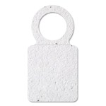 Bloomin® Seed Paper Wine Necker - 93926 WHT Bloomin® Seed Paper Wine Necker - 93926 WHT