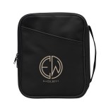 Hudson Rpet Leatherette Tech Organizer - 30141 BLK Silkscreen Hudson Rpet Leatherette Tech Organizer - 30141 BLK Silkscreen