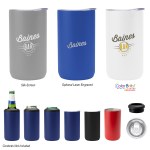 12 Oz. 4-in-1 Double Walled Can Cooler 1 12 Oz. 4-in-1 Double Walled Can Cooler 1