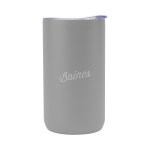 12 Oz. 4-in-1 Double Walled Can Cooler - 50404 GRA Laser 12 Oz. 4-in-1 Double Walled Can Cooler - 50404 GRA Laser