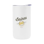 12 Oz. 4-in-1 Double Walled Can Cooler - 50404 WHT Colorbrite 12 Oz. 4-in-1 Double Walled Can Cooler - 50404 WHT Colorbrite