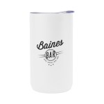 12 Oz. 4-in-1 Double Walled Can Cooler - 50404 WHT Silkscreen 12 Oz. 4-in-1 Double Walled Can Cooler - 50404 WHT Silkscreen