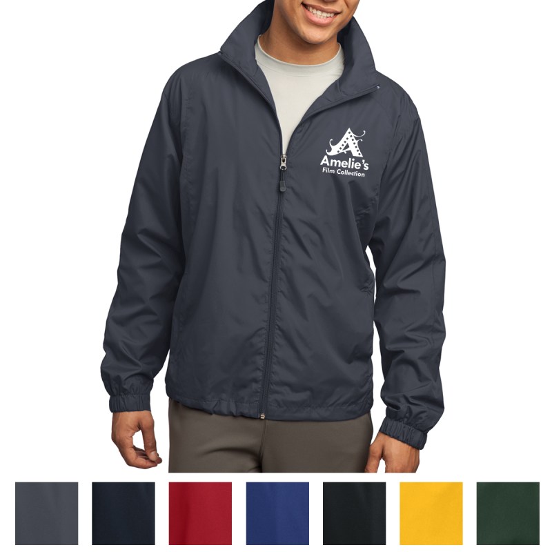 Sport-tek® Full-zip Wind Jacket 1 Sport-tek® Full-zip Wind Jacket 1