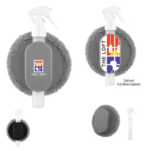 All-in-one Refillable Spray Bottle & Cleaning Cloth 1 All-in-one Refillable Spray Bottle & Cleaning Cloth 1