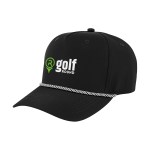 Ryder Ripstop Rpet Rope Cap - 15101 BLKBLKWHT Colorbrite Ryder Ripstop Rpet Rope Cap - 15101 BLKBLKWHT Colorbrite