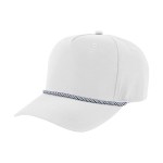 Ryder Ripstop Rpet Rope Cap - 15101 WHTNAVWHT Blank Ryder Ripstop Rpet Rope Cap - 15101 WHTNAVWHT Blank