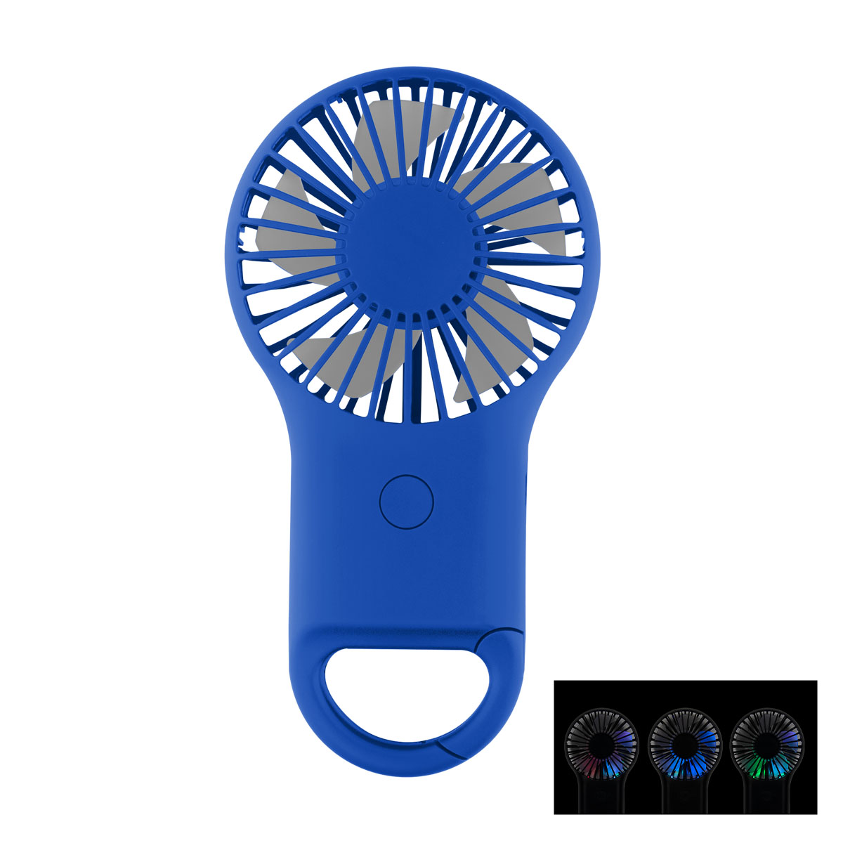 Rechargeable Handheld Fan With Carabiner 2.0 1