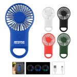 Rechargeable Handheld Fan With Carabiner 2.0 1 Rechargeable Handheld Fan With Carabiner 2.0 1