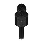 Perfect Pitch Karaoke Microphone - 25650 BLK Angle Perfect Pitch Karaoke Microphone - 25650 BLK Angle