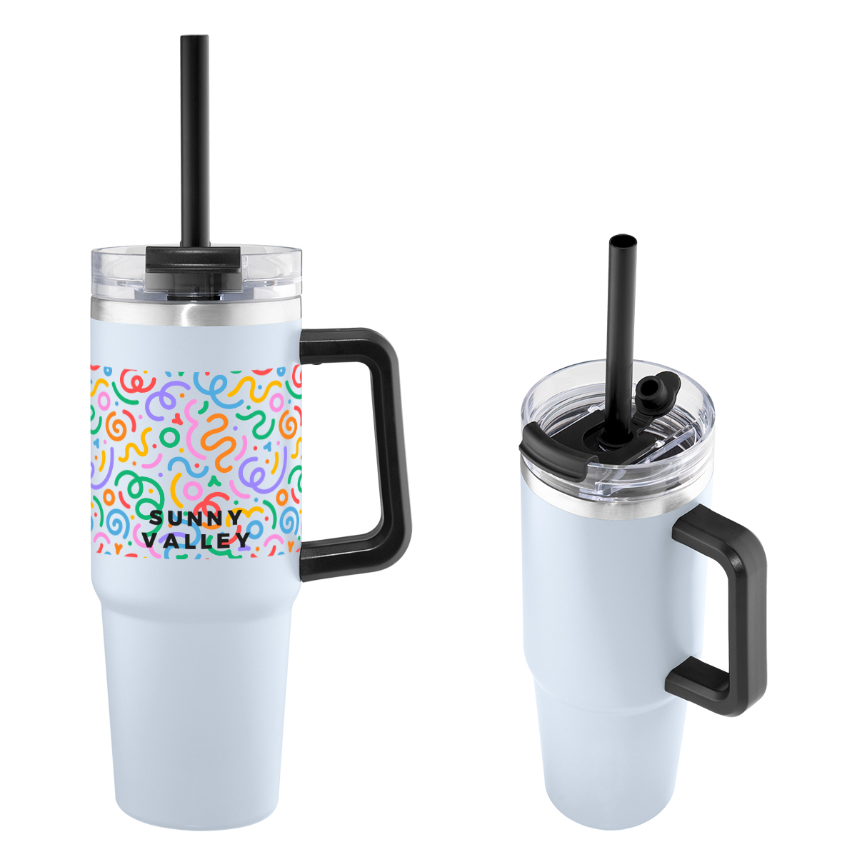 30 Oz. Full Color Intrepid Recycled Stainless Steel Tumbler 1