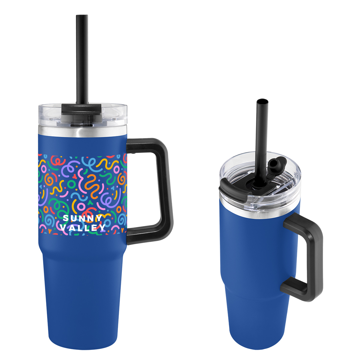 30 Oz. Full Color Intrepid Recycled Stainless Steel Tumbler 1