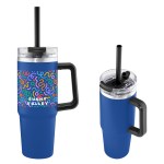 30 Oz. Full Color Intrepid Recycled Stainless Steel Tumbler - 551036 BLU Megabrite 30 Oz. Full Color Intrepid Recycled Stainless Steel Tumbler - 551036 BLU Megabrite