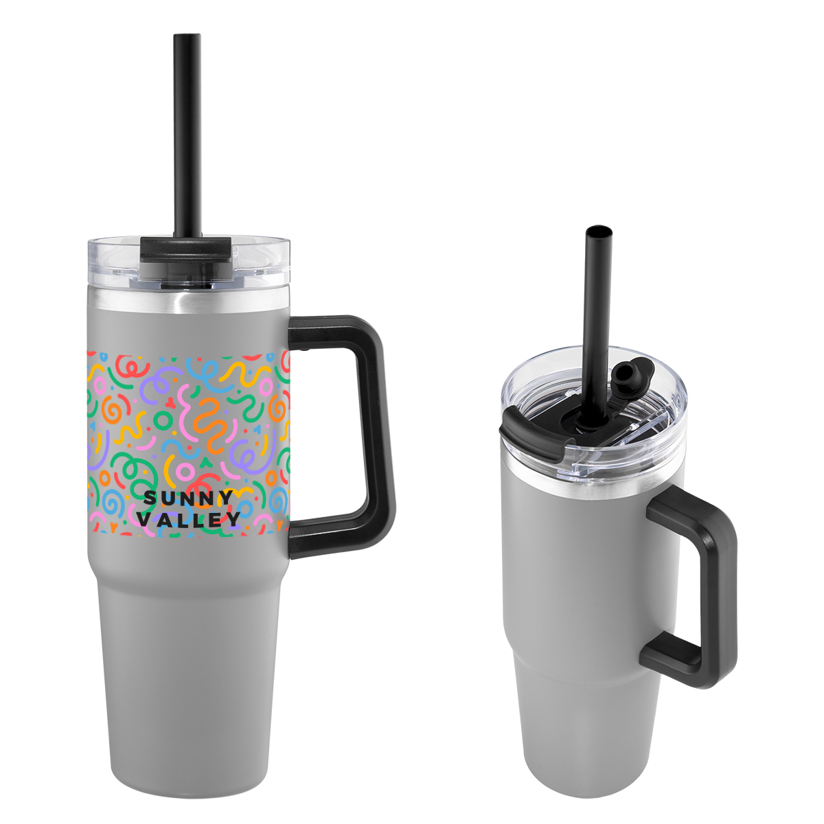 30 Oz. Full Color Intrepid Recycled Stainless Steel Tumbler 1