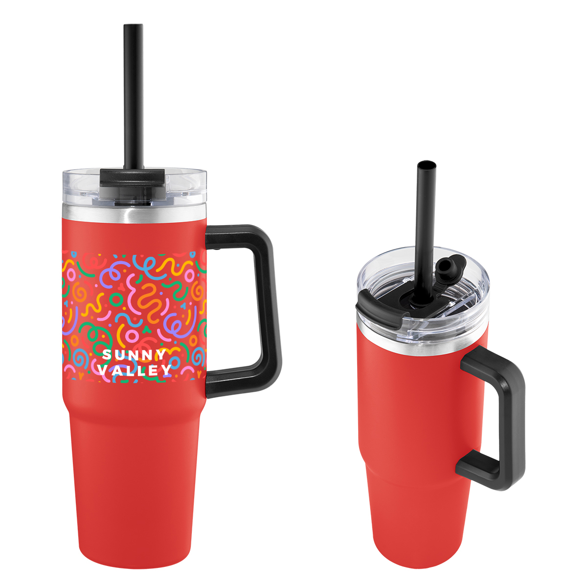 30 Oz. Full Color Intrepid Recycled Stainless Steel Tumbler 1