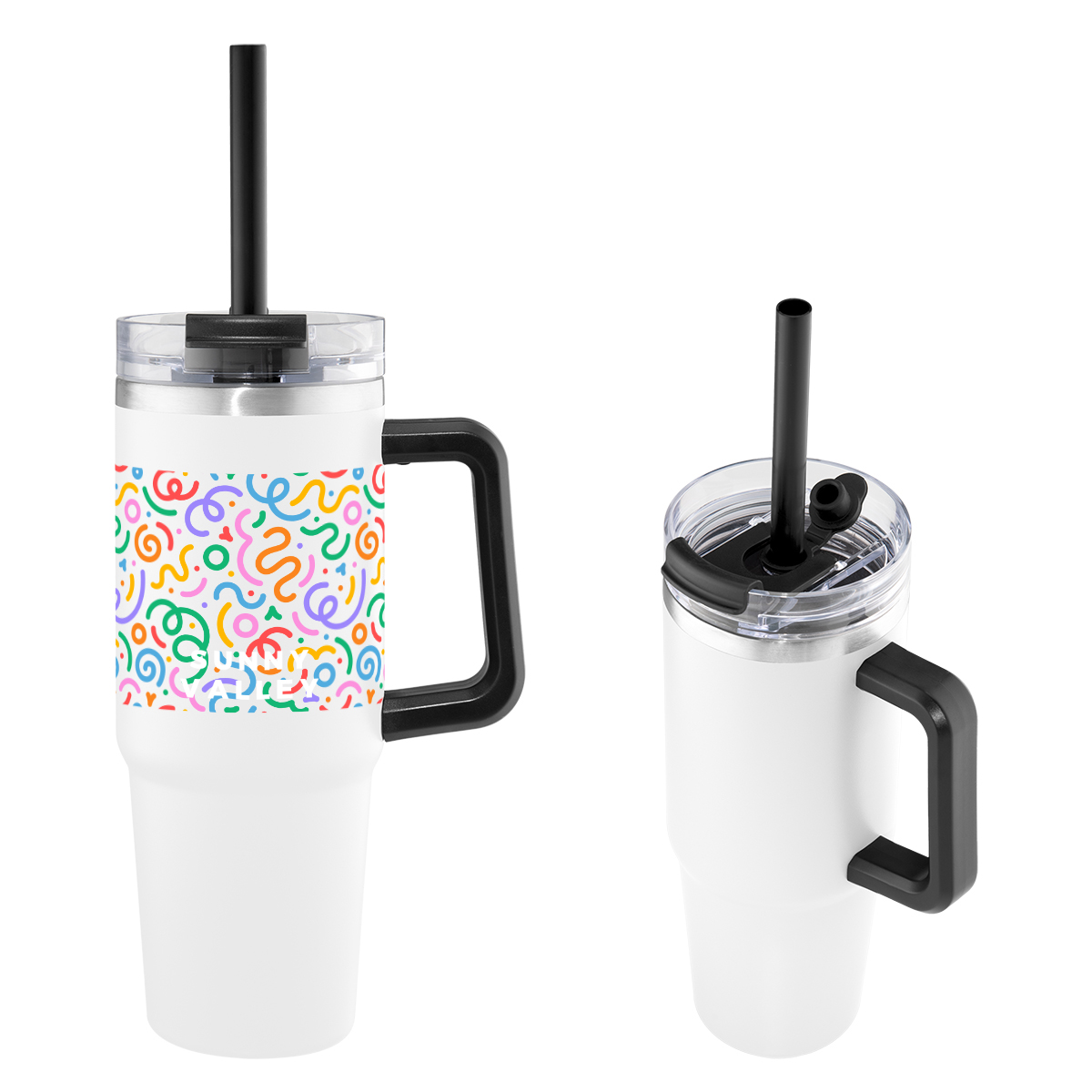 30 Oz. Full Color Intrepid Recycled Stainless Steel Tumbler 1