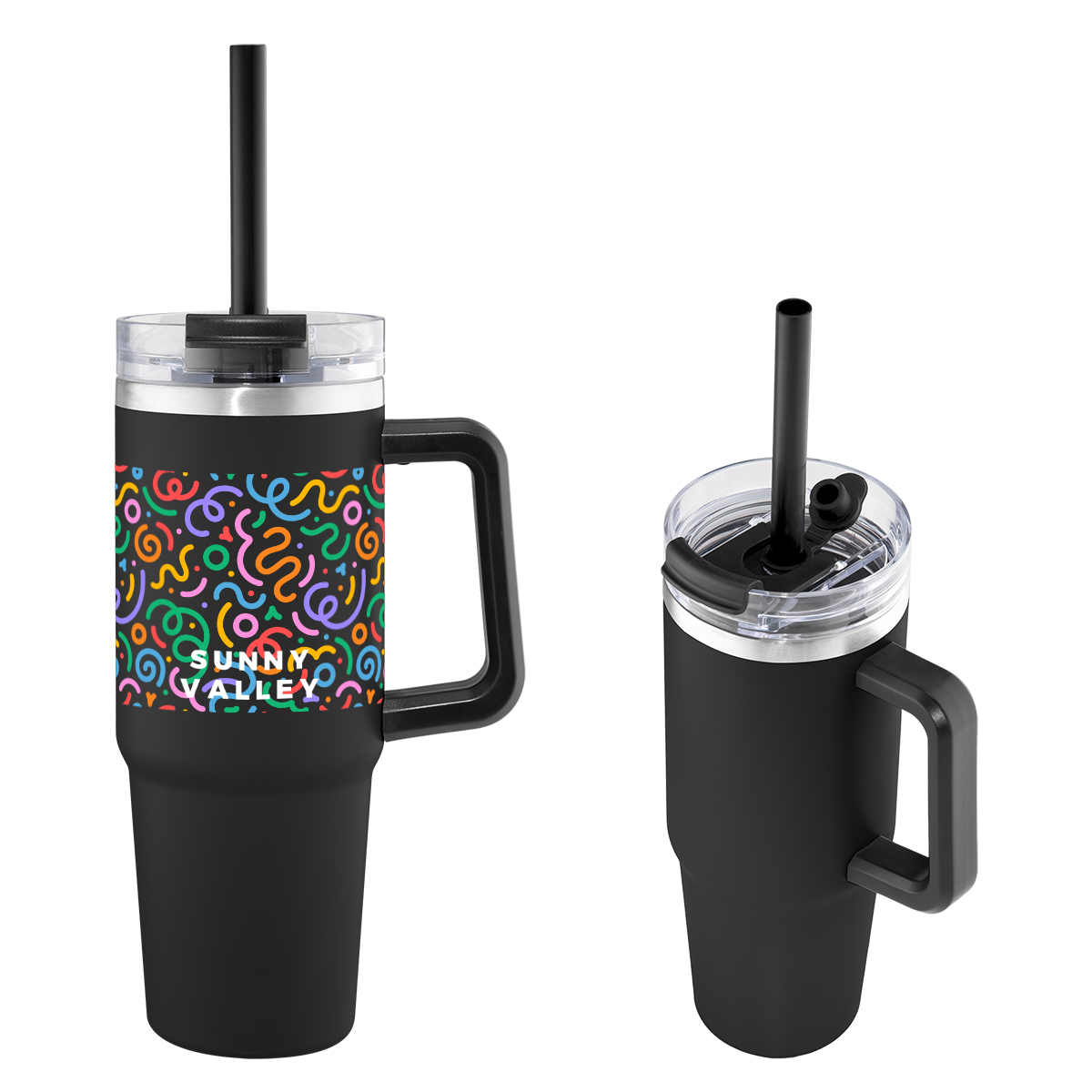 30 Oz. Full Color Intrepid Recycled Stainless Steel Tumbler 1