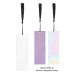 Acrylic Bookmark With Tassel - Large - 55261 BLK Blank Acrylic Bookmark With Tassel - Large - 55261 BLK Blank