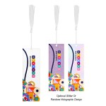 Acrylic Bookmark With Tassel - Large - 55261 WHT 4CP Acrylic Bookmark With Tassel - Large - 55261 WHT 4CP
