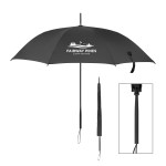 23" Brandcharger® Vireo One Rpet Umbrella - 45025 BLK Silkscreen 23" Brandcharger® Vireo One Rpet Umbrella - 45025 BLK Silkscreen