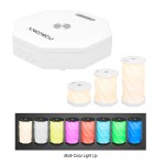 Illumates™ Folding Lamp With Speaker & Sound Machine - 20183 WHT Digibrite Illumates™ Folding Lamp With Speaker & Sound Machine - 20183 WHT Digibrite