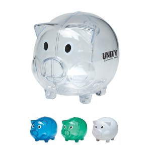 Plastic Piggy Bank 1 Plastic Piggy Bank 1