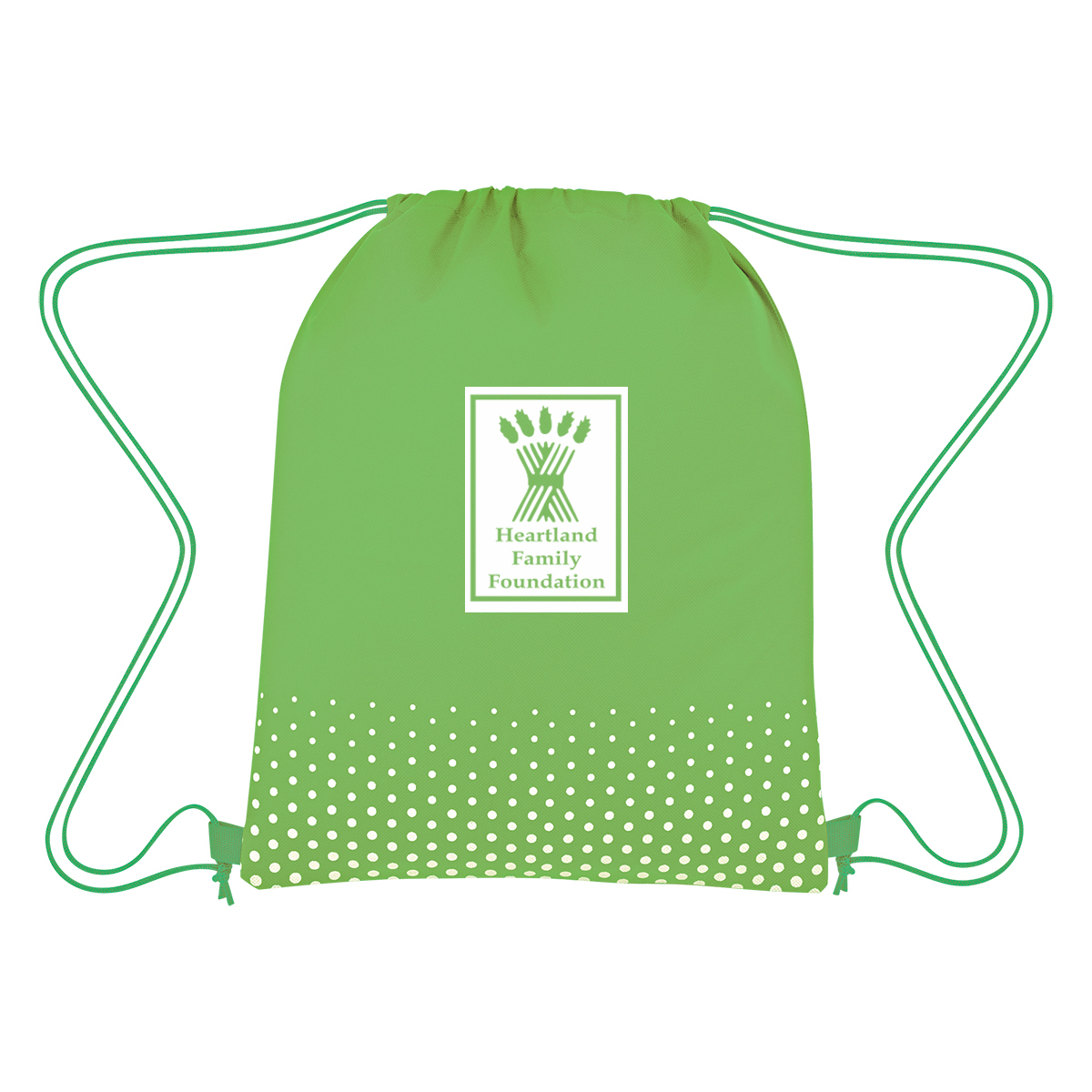 Connect The Dots Non-woven Drawstring Bag 1