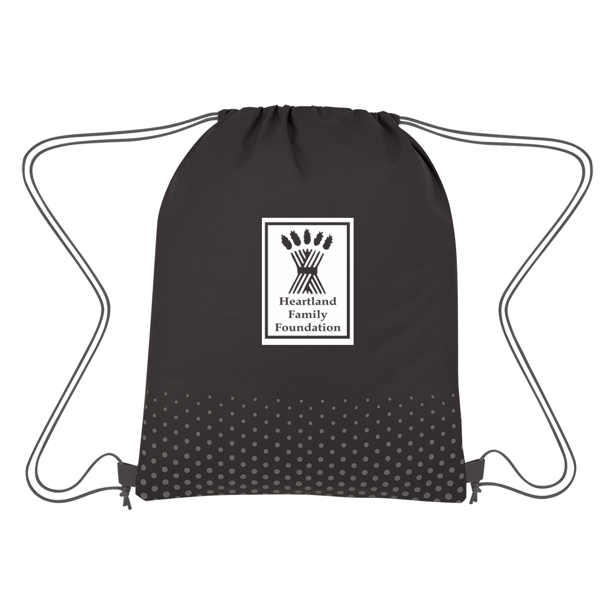 Connect The Dots Non-woven Drawstring Bag 1