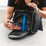 Prep & Chill Lunch Cooler With Container Set - 428 BLKGRA Lifestyle Silkscreen Prep & Chill Lunch Cooler With Container Set - 428 BLKGRA Lifestyle Silkscreen