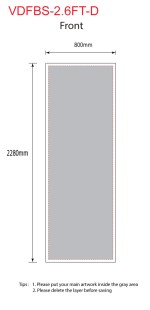 Fabric Banner Stand - Standard - C11Q Fabric Banner Stand - Standard - C11Q