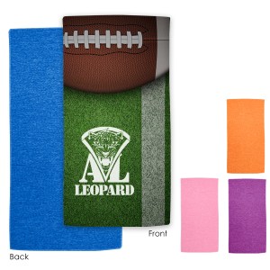 12" X 24" Dye Sublimated Microfiber Towel 1 12" X 24" Dye Sublimated Microfiber Towel 1