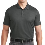 Nike Dri-fit Crosshatch Polo - 838965 anthraciteblack Nike Dri-fit Crosshatch Polo - 838965 anthraciteblack
