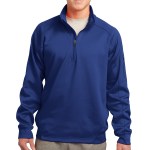 Sport-tek® Tech Fleece 1/4-zip Pullover - F247 TrueRoyal Sport-tek® Tech Fleece 1/4-zip Pullover - F247 TrueRoyal