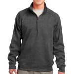 Sport-tek® Tech Fleece 1/4-zip Pullover - F247 GraphiteHeather Sport-tek® Tech Fleece 1/4-zip Pullover - F247 GraphiteHeather