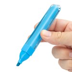 Square Barrel Highlighter - 12058 GRN Blank Square Barrel Highlighter - 12058 GRN Blank