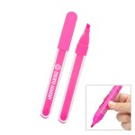 Square Barrel Highlighter - 12058 YEL Blank Square Barrel Highlighter - 12058 YEL Blank
