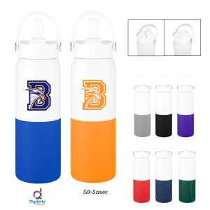 26 Oz. Halftime Two-tone Recycled Stainless Steel Bottle 1 26 Oz. Halftime Two-tone Recycled Stainless Steel Bottle 1