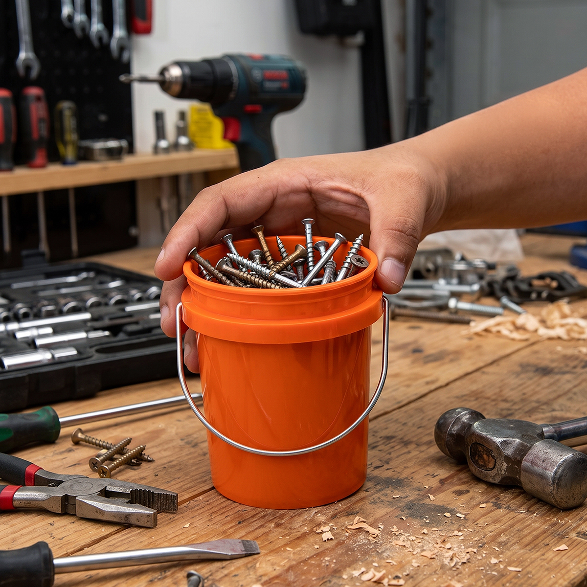 13 Oz. Recycled Mini Bucket 1