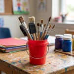 13 Oz. Recycled Mini Bucket - 75262 RED Inuse2 13 Oz. Recycled Mini Bucket - 75262 RED Inuse2