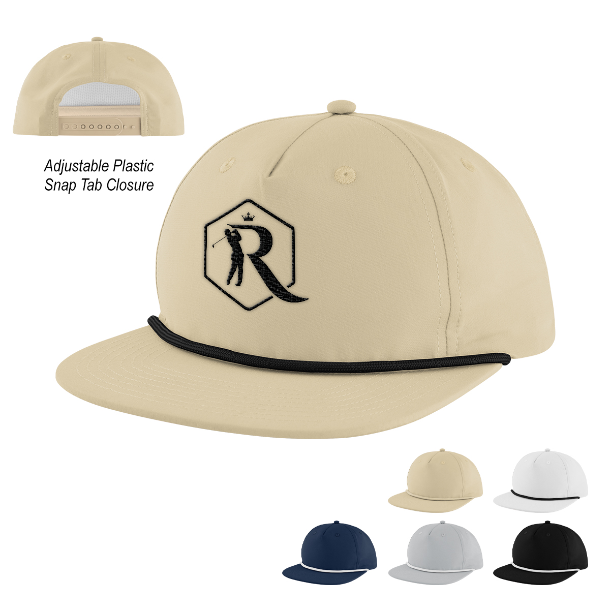 Reggie Recycled Rope Cap 1