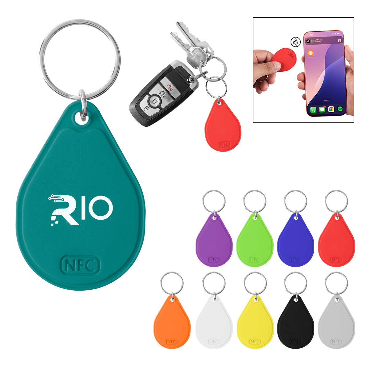 Nfc Silicone Key Tag 1