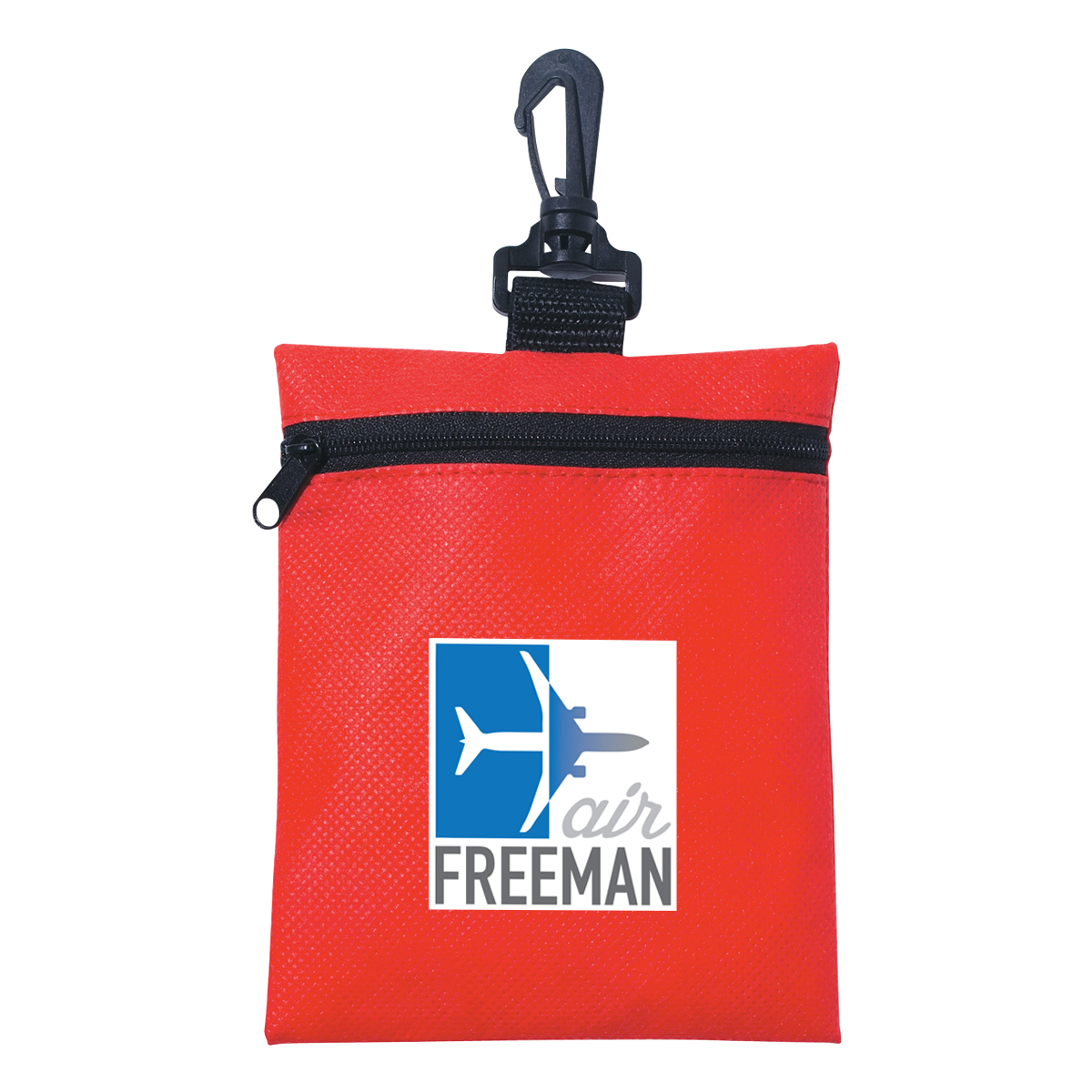 Non-woven Zippered Pouch 1