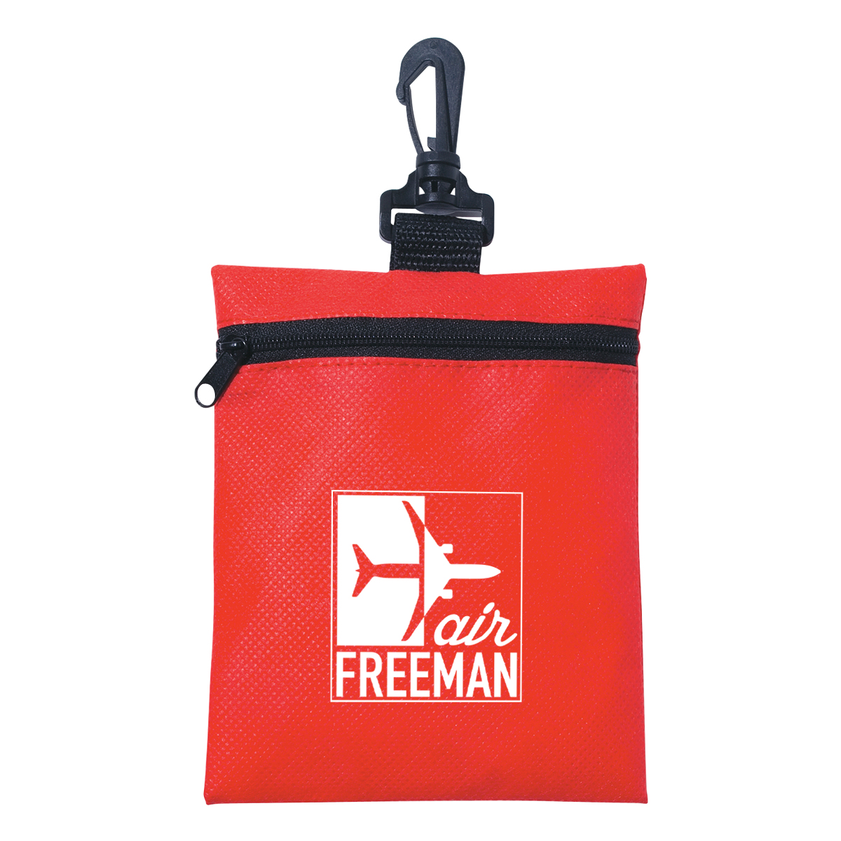 Non-woven Zippered Pouch 1