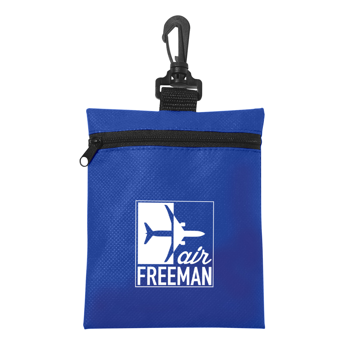 Non-woven Zippered Pouch 1