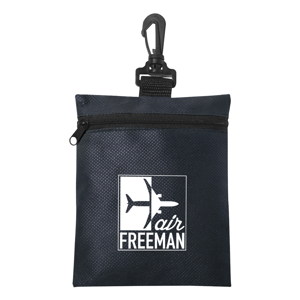 Non-woven Zippered Pouch 1