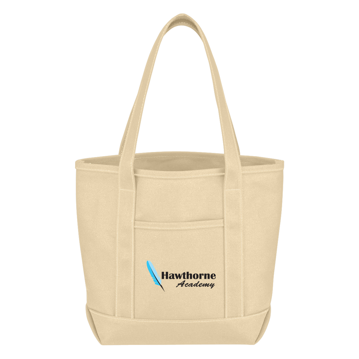 Small Cotton Canvas Yacht Tote Bag 1