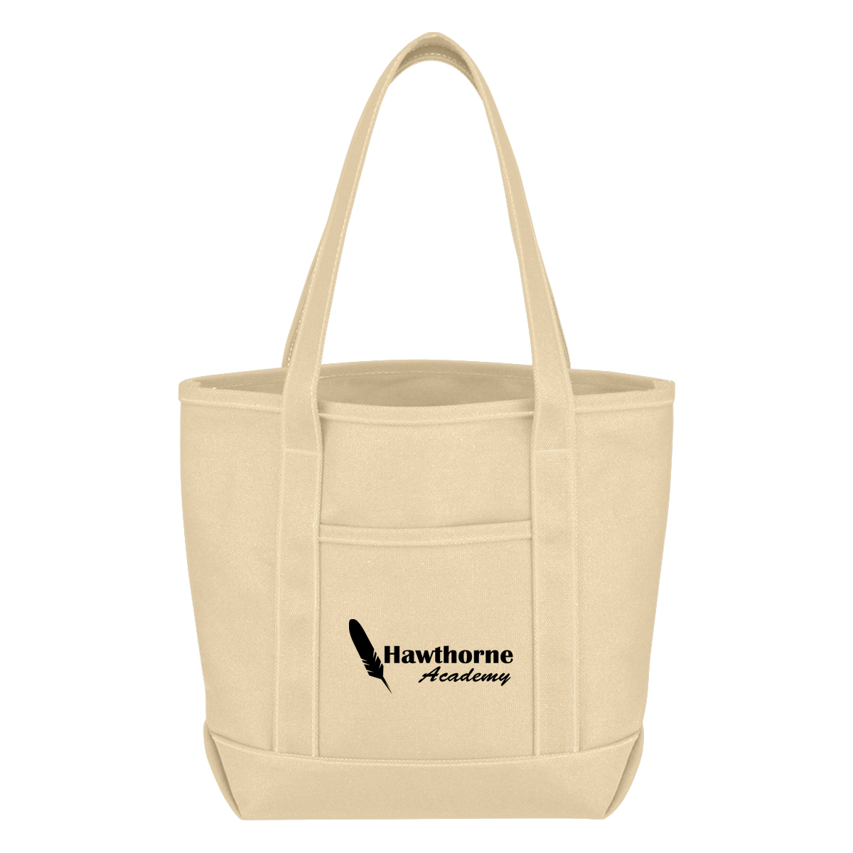 Small Cotton Canvas Yacht Tote Bag 1