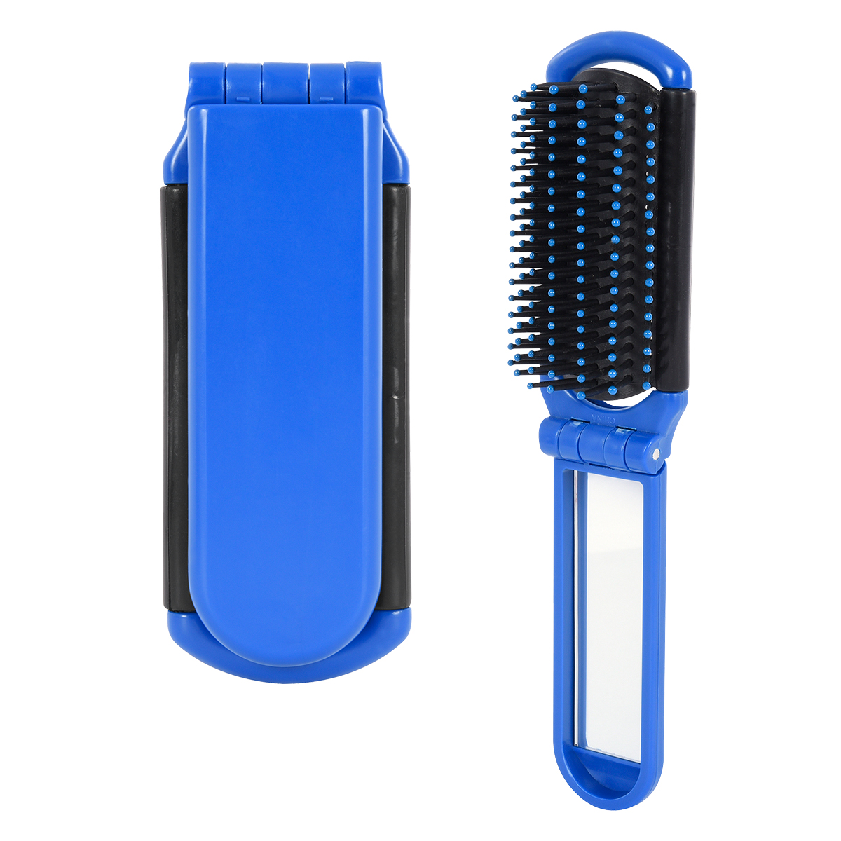 Kwik-fix Folding Brush With Mirror 1