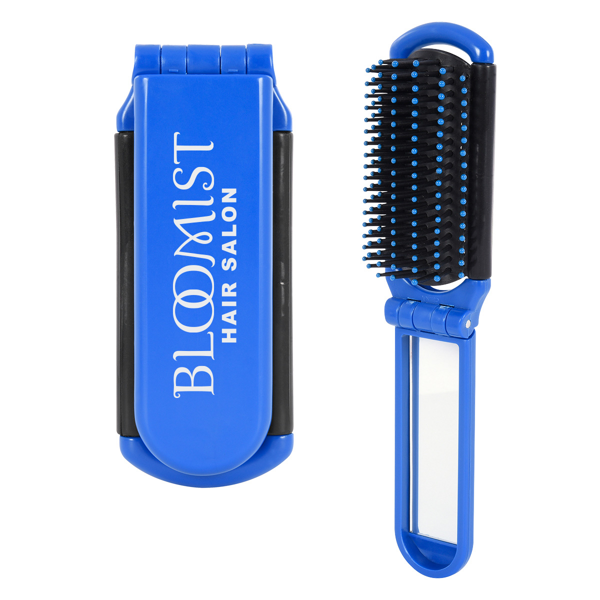 Kwik-fix Folding Brush With Mirror 1